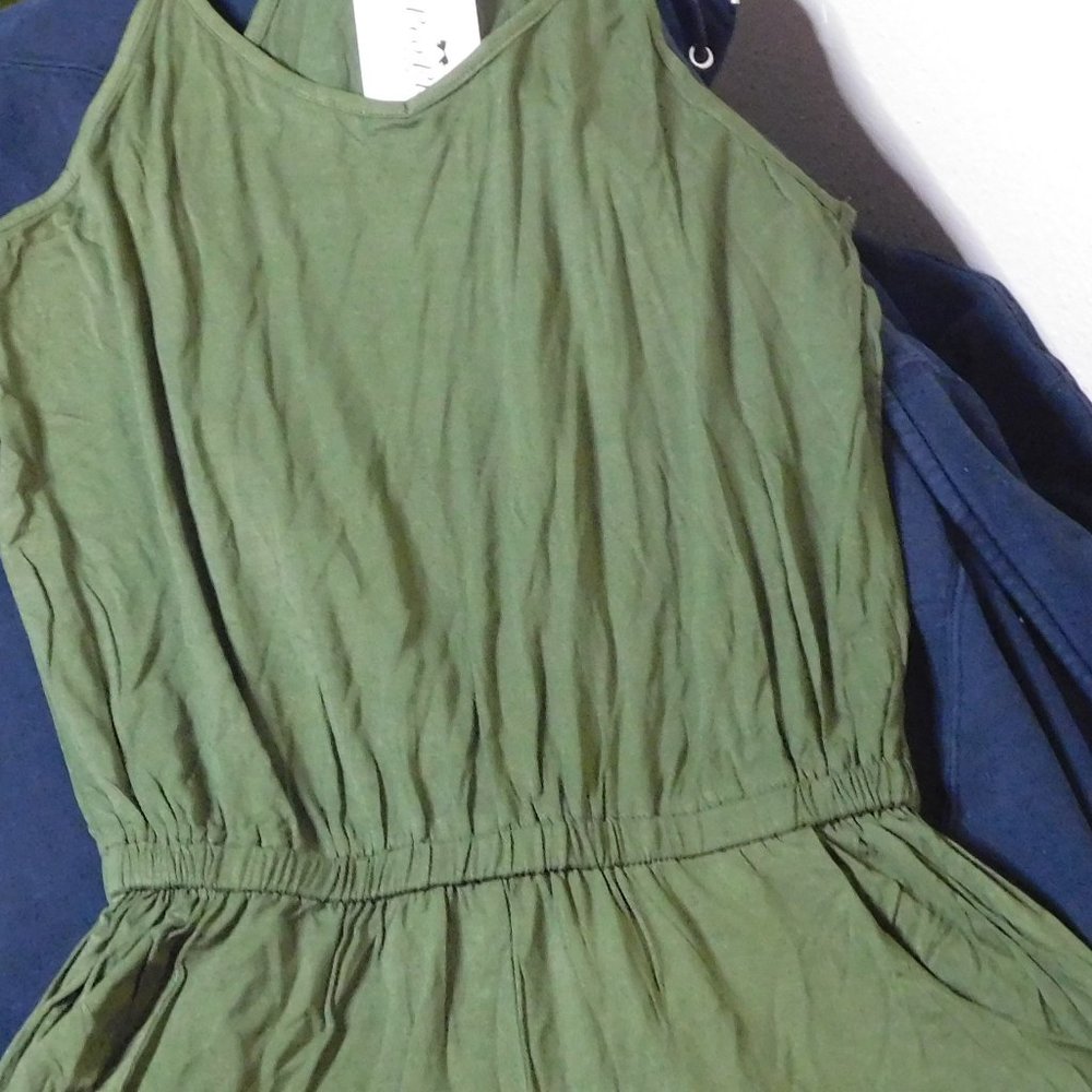 Reo Ria Army green romper